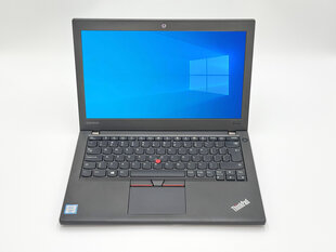 Портативный компьютер Lenovo ThinkPad_X270 12,5 1366x768 Intel i3-6100U 8GB 240GB Intel HD Graphics 520 WIN10PRO RENEW цена и информация | Ноутбуки | kaup24.ee