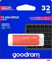 Goodram UME3 USB 3.0 32GB цена и информация | USB накопители | kaup24.ee