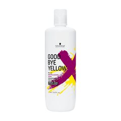 Kollast juuksetooni neutraliseeriv šampoon Schwarzkopf Professional Good Bye Yellow 1000 ml hind ja info | Šampoonid | kaup24.ee