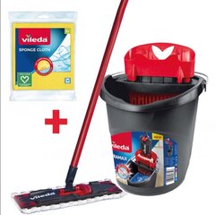 Vileda Ultramax Box mop + lapid 3 tk. цена и информация | Тряпки и салфетки для чистки | kaup24.ee