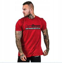 Gymbeam Cherry meeste T-särk hind ja info | Meeste T-särgid | kaup24.ee