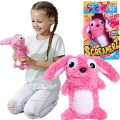 ScreamerZ interaktiivne maskott 30cm Screamer Pink Bunny koos heliga hind ja info | Pehmed mänguasjad | kaup24.ee