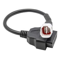 Adapter Yamaha mootorratta 4 kontaktiga pistikukaabli jaoks - Obd2 konnektori muundur Yzf R1 R6 Mt07 Mt09 Mt jaoks hind ja info | USB adapterid tehase helisüsteemile | kaup24.ee