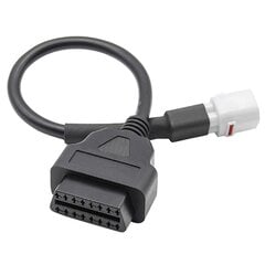 Adapter Yamaha mootorratta 4 kontaktiga pistikukaabli jaoks - Obd2 konnektori muundur Yzf R1 R6 Mt07 Mt09 Mt jaoks hind ja info | USB adapterid tehase helisüsteemile | kaup24.ee