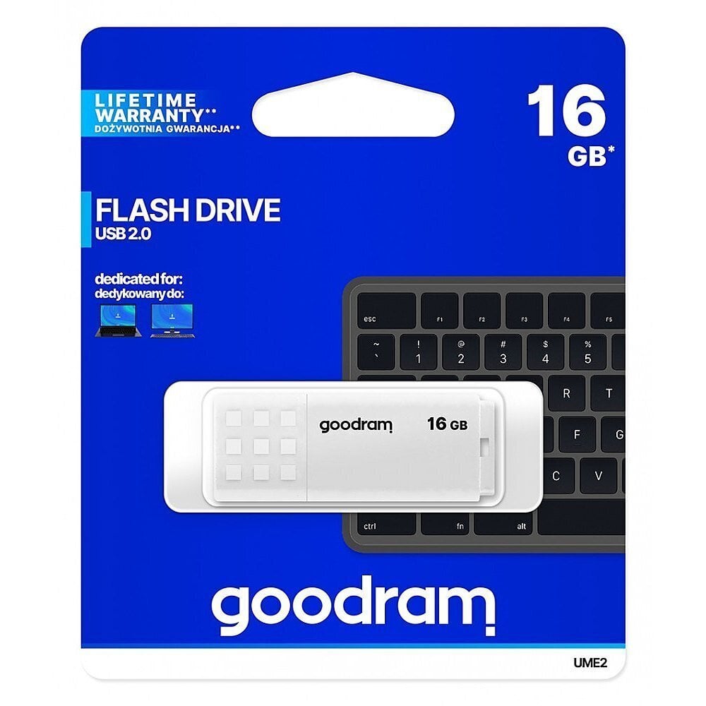 GOODRAM UME2-0160W0R11 GOODRAM memory US цена и информация | Mälupulgad | kaup24.ee