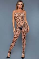 Bewicked Luscious Leopard Bodystocking - LEO / OS цена и информация | Сексуальное женское белье | kaup24.ee