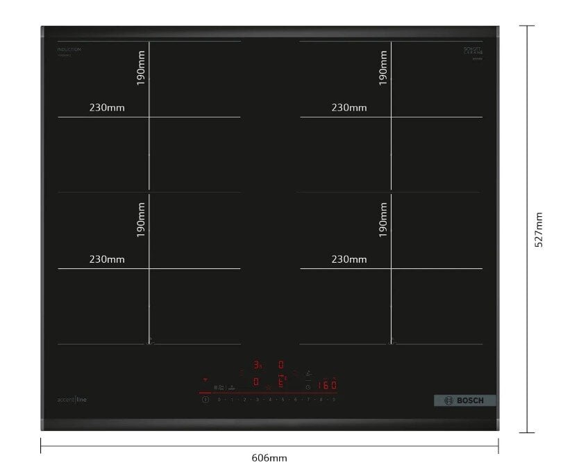 Bosch PXX695HC1Z hind ja info | Pliidiplaadid | kaup24.ee