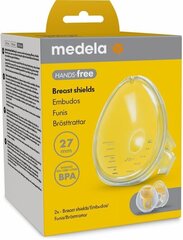 Защитные капсулы для груди Medela 5055 27 мм, 2 шт. цена и информация | Товары для кормления | kaup24.ee