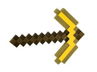 Minecraft Mänguasi kuldne kirka, 40 cm hind ja info | Poiste mänguasjad | kaup24.ee