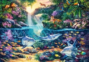 Pusle Puzzle Castorland, 1500 osa "Jungle Paradise" цена и информация | Пазлы | kaup24.ee