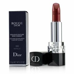 Губная помада Dior Rouge Dior Couture 3,5 г, 999 Metallic цена и информация | Помады, бальзамы, блеск для губ | kaup24.ee