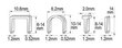 Klambripüstol Yato 6–14 mm YT-7001 hind ja info | Käsitööriistad | kaup24.ee