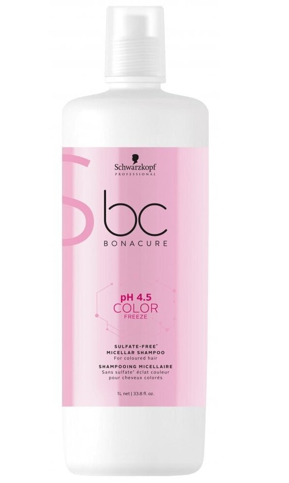 Šampoon värvitud juustele Schwarzkopf Professional BC Bonacure pH 4.5 1000 ml цена и информация | Šampoonid | kaup24.ee