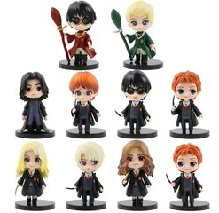 10 tk 7cm Harry Potteri figuurid Anime Q versioon PVC nukumänguasi filmid autokoogi kaunistus hind ja info | Mudelautode kollektsioneerimine | kaup24.ee