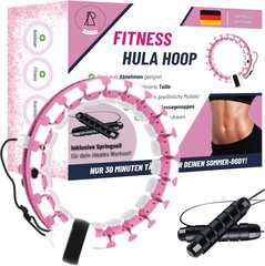 ARIPORT Fitness Hula Hop для снижения веса розовый цена и информация | Гимнастические обручи | kaup24.ee