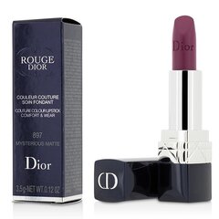 Huulepulk Dior Rouge Dior Couture 3,5 g, 897 Mysterious Matte hind ja info | Huulepulgad, -läiked, -palsamid, vaseliin | kaup24.ee