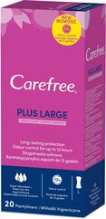 Carefree Large Fresh прокладки, 20 шт. цена и информация | Тампоны, гигиенические прокладки для критических дней, ежедневные прокладки | kaup24.ee