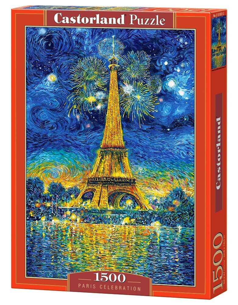 Pusle Castorland Puzzle Paris Celebration, 1500-osaline цена и информация | Pusled | kaup24.ee