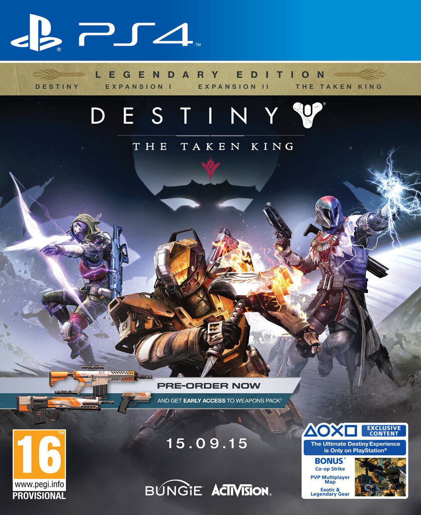 Destiny: The Taken King Legendary Edition, PS4 hind ja info | Arvutimängud, konsoolimängud | kaup24.ee