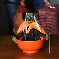 2 m rippuv kummitus KTV baar Halloweeni kaunistused kummitus Halloween õudusfilm rekvisiidid kummitus valgustatud silmad keha kummituslik maja Garland nukk hind ja info | Aplikatsioonid, dekoratsioonid, kleebised | kaup24.ee