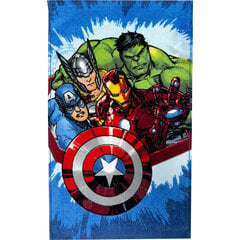 Laste rätik Avengers Dynamic Heroes 30x50 cm hind ja info | Rätikud, saunalinad | kaup24.ee