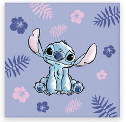 Laste rätik Disney Lilo and Stitch Purple 30x30cm hind ja info | Rätikud, saunalinad | kaup24.ee