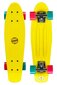 Rula Pennyboard Nijdam 52NF 57cm, kollane hind ja info | Rulad | kaup24.ee