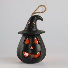 LED Halloweeni kõrvitsa kummituslatern DIY rippuv hirmutav küünlavalgus Halloweeni kaunistused kodu õudusrekvisiidid lastele mänguasi hind ja info | Aplikatsioonid, dekoratsioonid, kleebised | kaup24.ee