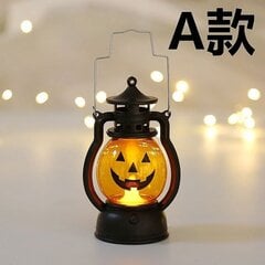 LED Halloweeni kõrvitsa kummituslatern DIY rippuv hirmutav küünlavalgus Halloweeni kaunistused kodu õudusrekvisiidid lastele mänguasi hind ja info | Aplikatsioonid, dekoratsioonid, kleebised | kaup24.ee