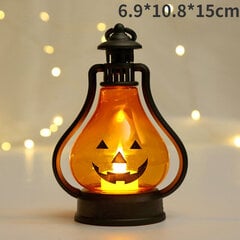 LED Halloweeni kõrvitsa kummituslatern DIY rippuv hirmutav küünlavalgus Halloweeni kaunistused kodu õudusrekvisiidid lastele mänguasi hind ja info | Aplikatsioonid, dekoratsioonid, kleebised | kaup24.ee