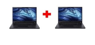 Acer TravelMate TMP216-51-33EG 16 " IPS WUXGA Intel Core i3-1315U 8 GB SSD 256 GB Intel Iris Xe Graphics Windows 11 Pro + Acer TravelMate TMP216-51-33EG 16 " IPS WUXGA Intel Core i3-1315U 8 GB SSD 256 GB Intel Iris Xe Graphics Windows 11 Pro hind ja info | Sülearvutid | kaup24.ee