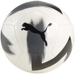 Футбольный мяч Puma Care Ball White Black 084346 03, 4 размер цена и информация | Футбольные мячи | kaup24.ee