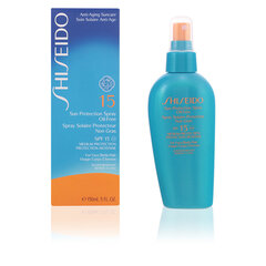 Pihustatav päikesekaitselosjoon Shiseido SPF15, 150 ml hind ja info | Päikesekreemid | kaup24.ee
