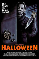 Kingitus Halloween Michael Myersi klassikaline õudusfilmi kollaaž plakatid maalid kunsti lõuend seinapildid elutoa kodukaunistus цена и информация | Аппликации, декорации, наклейки | kaup24.ee