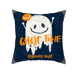 Kodusisustus Halloween Bat Ghost Pumpkin Print Padjapüür Horror Party Polüester padjakate 45x45cm Funda de almohada цена и информация | Аппликации, декорации, наклейки | kaup24.ee