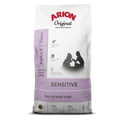 Arion Original Sensitive koos lambaliha ja riisiga, 7 kg hind ja info | Kuivtoit koertele | kaup24.ee