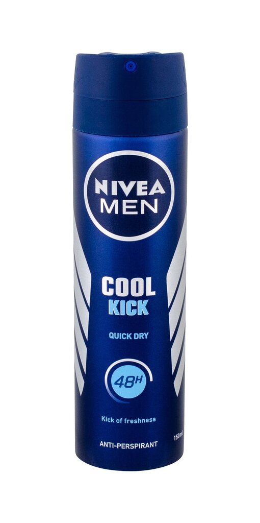 Spreideodorant meestele Nivea Men Cool Kick 150 ml цена и информация | Deodorandid | kaup24.ee