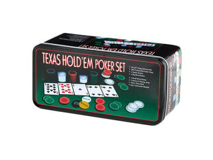 Texas Hold'em pokkerikomplekt VT18210, 200 žetoone hind ja info | Hasartmängud, pokker | kaup24.ee