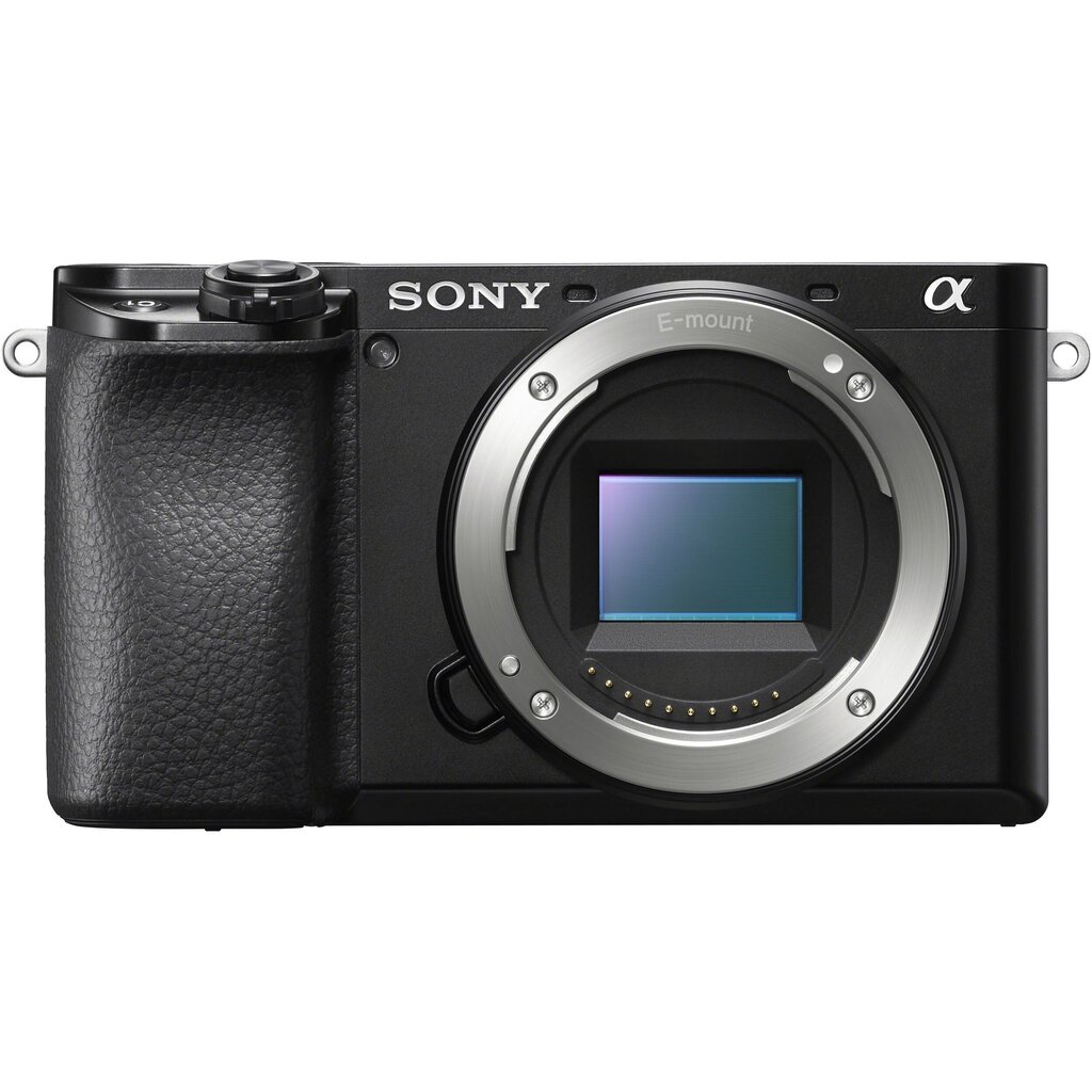 Sony A6100(ILCE-6100) body, Must цена и информация | Fotoaparaadid | kaup24.ee