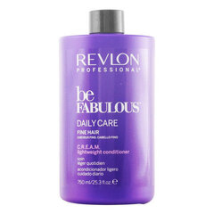 Кондиционер для тонких волос Revlon Be Fabulous 750 мл цена и информация | Бальзамы, кондиционеры | kaup24.ee