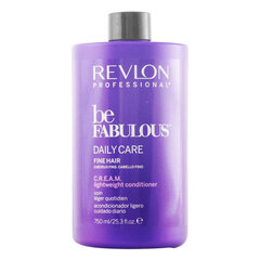 Palsam õhukestele juustele Revlon Be Fabulous 750 ml цена и информация | Бальзамы, кондиционеры | kaup24.ee