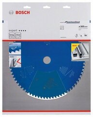 Lõikeketas Bosch Expert for Stainless Steel 305x25.4mm hind ja info | Aiatööriistade lisatarvikud | kaup24.ee