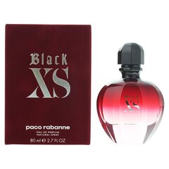 Parfüümvesi Paco Rabanne Black XS for Her EDP naistele 80 ml hind ja info | Naiste parfüümid | kaup24.ee