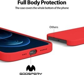 Чехол Mercury "Silicone Case" Apple iPhone 16 Plus красный цена и информация | Чехлы для телефонов | kaup24.ee