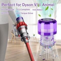 Asendusfiltrid Dyson V11 V15 3 pakendis pestavatele asendusfiltritele hind ja info | Tolmuimejate lisatarvikud | kaup24.ee