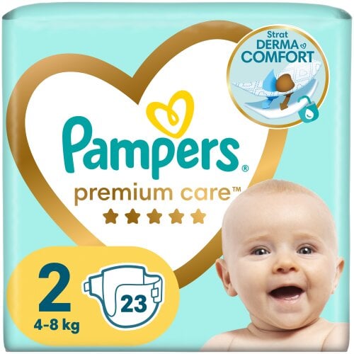 Mähkmed Pampers Premium Care, Small Pack 2 suurus, 4-8 kg, 23 tk цена и информация | Mähkmed | kaup24.ee