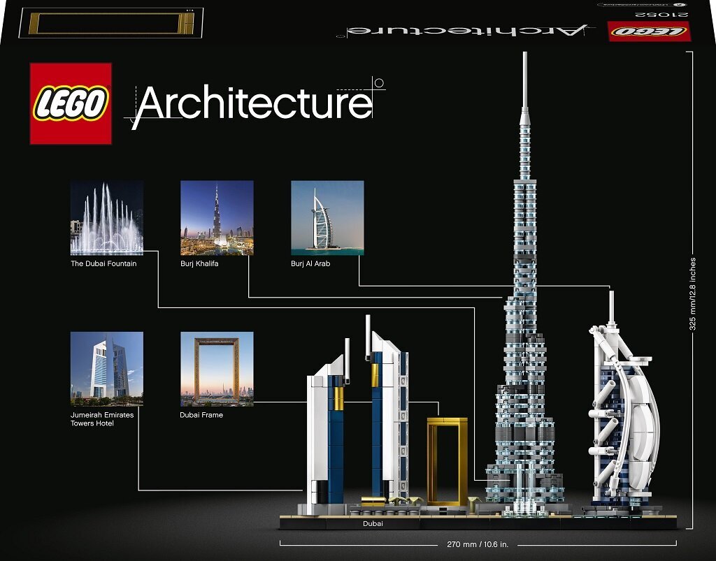 21052 LEGO® Architecture Dubai hind ja info | Klotsid ja konstruktorid | kaup24.ee