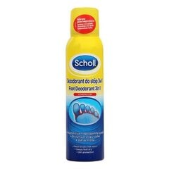 Sprei jaladeodorant Scholl 3in1 Do stop 150 ml цена и информация | Дезодоранты | kaup24.ee