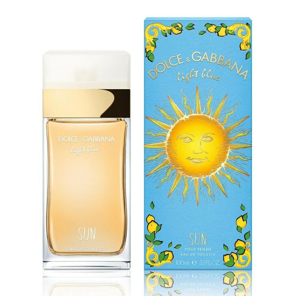 Tualettvesi Dolce & Gabbana Light Blue Sun EDT naistele 100 ml hind ja info | Naiste parfüümid | kaup24.ee