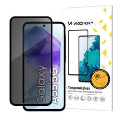 Wozinsky Privacy Glass Закаленное стекло Privacy с антишпионским фильтром для Samsung Galaxy A55 цена и информация | Защитные пленки для телефонов | kaup24.ee